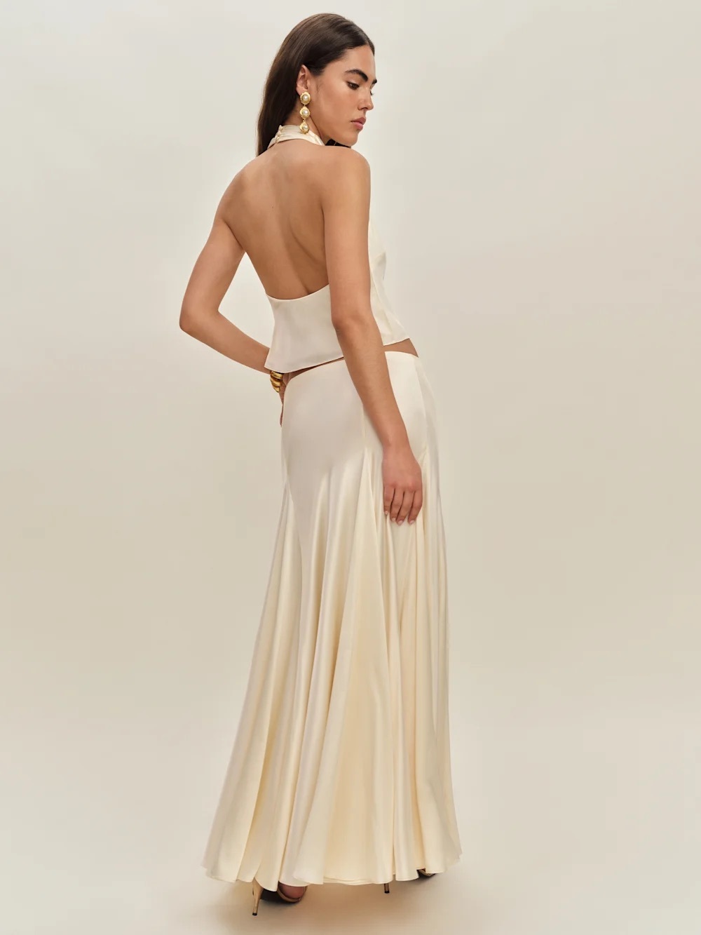 NWT size 8 - Reformation Sera Silk Two Piece - Picture 2 of 2